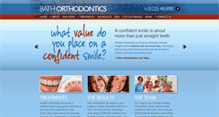 Desktop Screenshot of bathorthodontics.co.uk